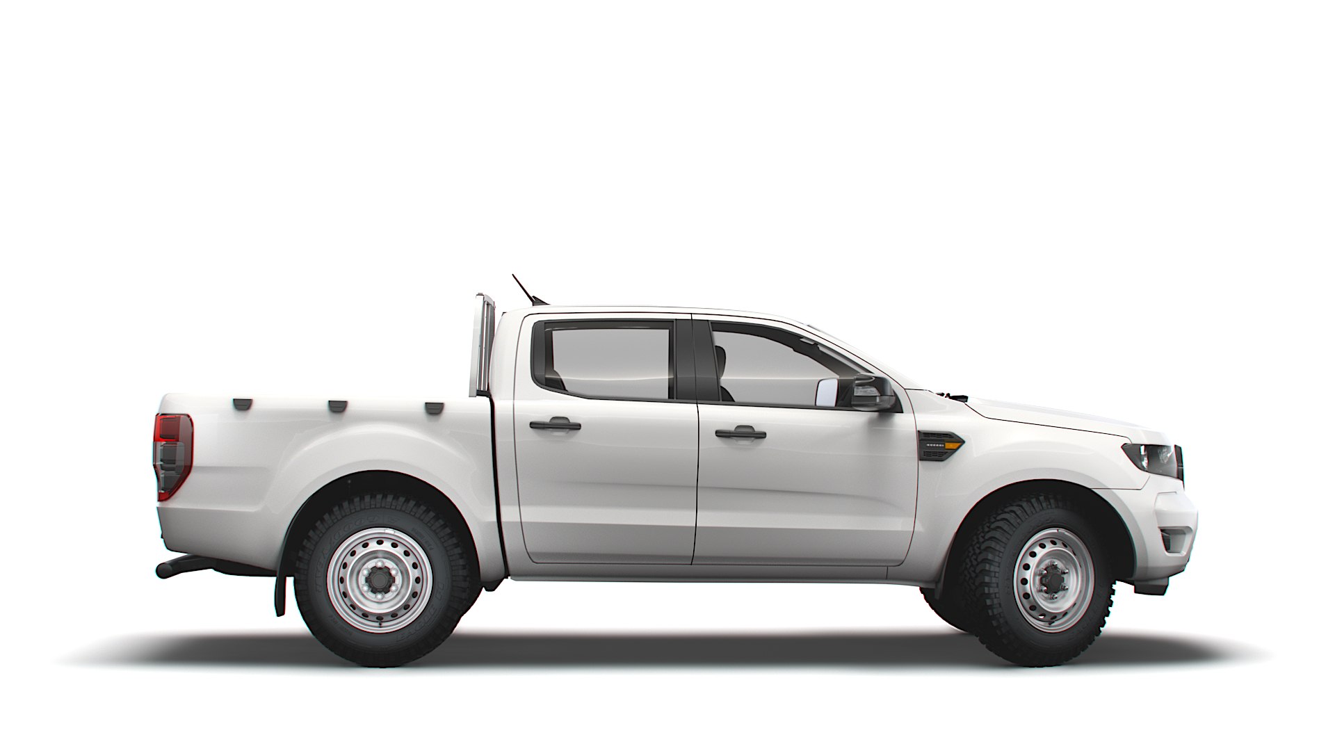 3D Ranger Doublecab Xlt Model - TurboSquid 1674167