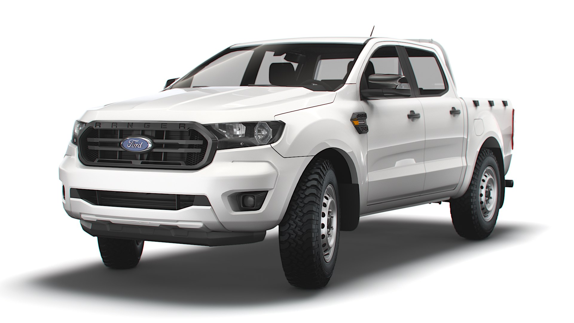 3D Ranger Doublecab Xlt Model - TurboSquid 1674167