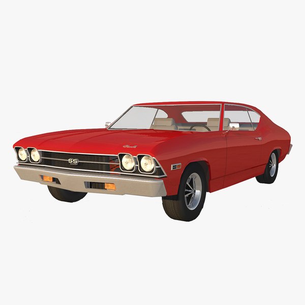 3d chevelle 1969 ss model