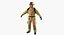 Firefighter 3D Model