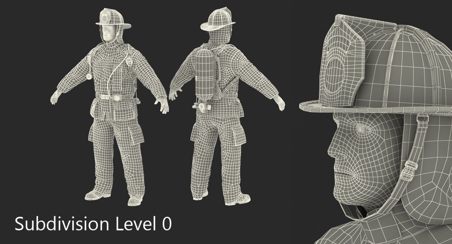 3D firefighter fighter model https://p.turbosquid.com/ts-thumb/NU/6rPoAc/AxsCJH9W/firefightervray3dmodel041/jpg/1495046664/1920x1080/fit_q87/c56776888485fe4e12d551e4abf2e15c462c78a3/firefightervray3dmodel041.jpg