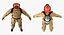 Firefighter 3D Model