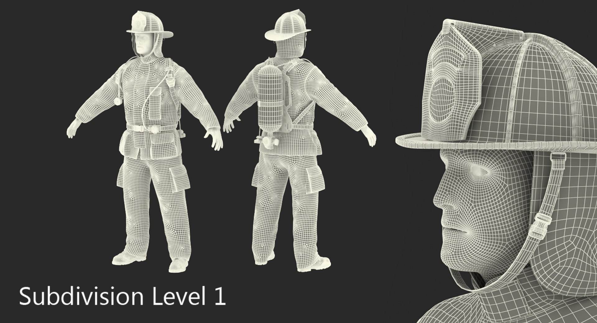 3D firefighter fighter model https://p.turbosquid.com/ts-thumb/NU/6rPoAc/nHEQNKMO/firefightervray3dmodel042/jpg/1495046665/1920x1080/fit_q87/8f569c16107a1a10c373400d25e75cd19a20711f/firefightervray3dmodel042.jpg