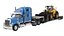 Freightliner Hauling a Loader model