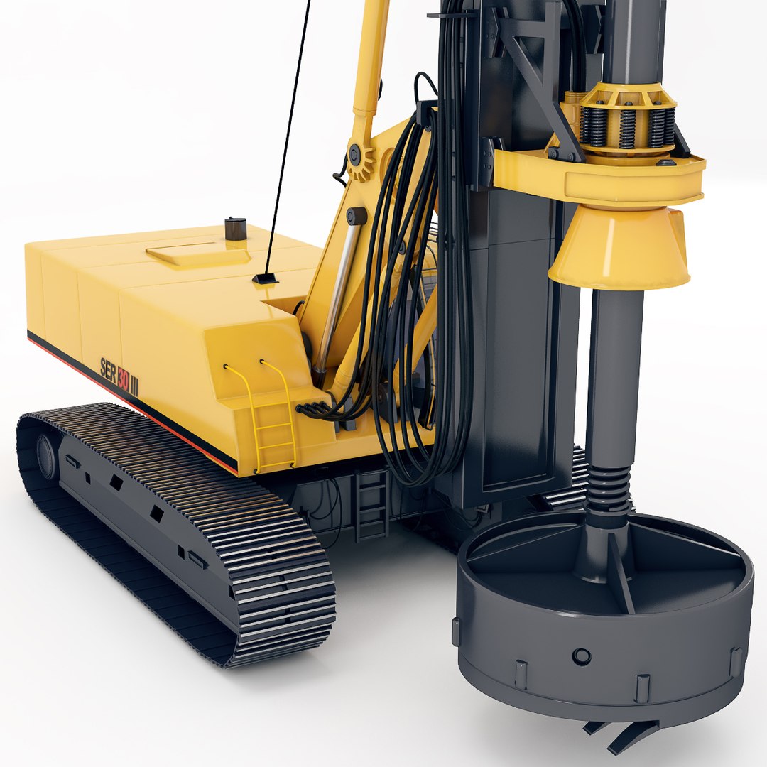 Rotary Drilling Rig Ser 3ds