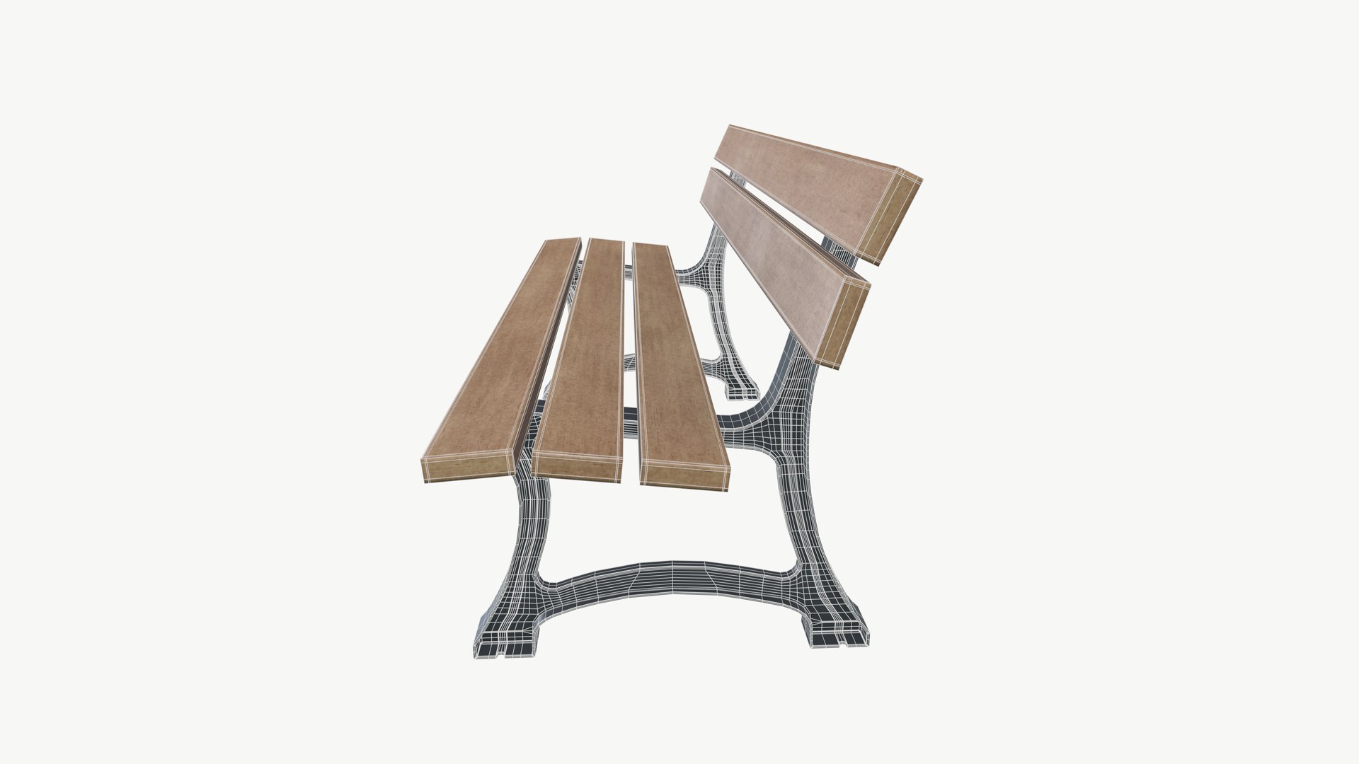 3D Model Bench - TurboSquid 2299491