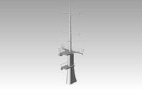 ship aft mast construction -1