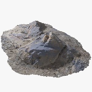 Assembly Ground Rock 27 3D model