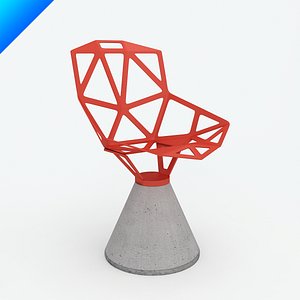 Konstantin Grcic Chair One Concrete Swivel Base
