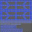 Panneaux et structures de science-fiction low-poly. Modèle 3D low-poly.