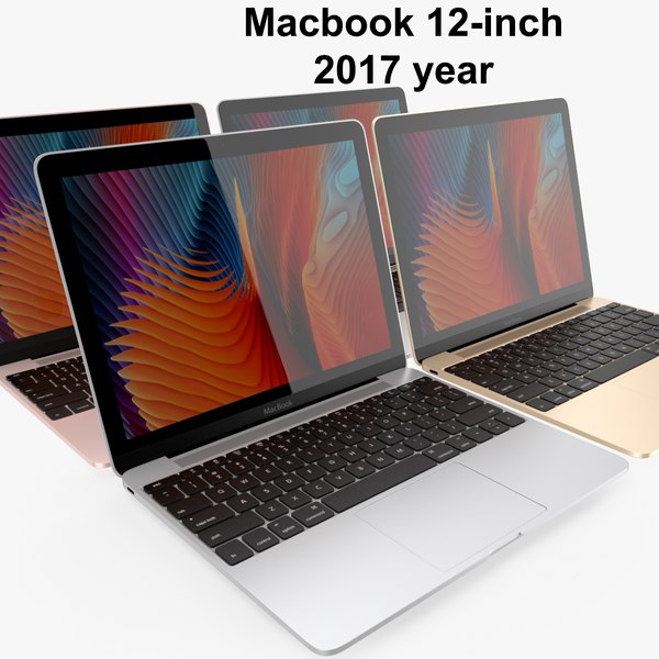 3D new macbook 12-inch year