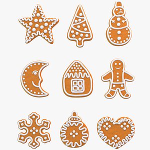 Gingerbread Cookies Christmas Collection