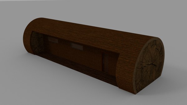 House wooden trunk 3D model - TurboSquid 1428848