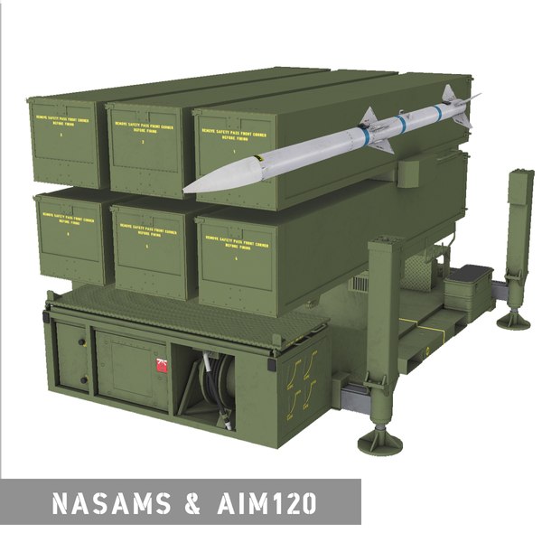 3D NASAMS-II - TurboSquid 1972724