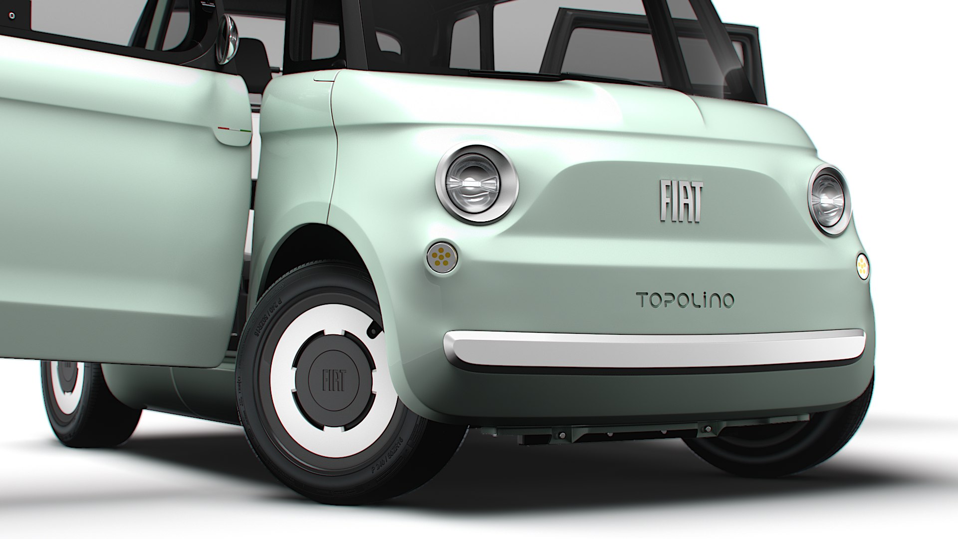 3D Fiat Topolino HQ Interior 2025 Model - TurboSquid 2381302