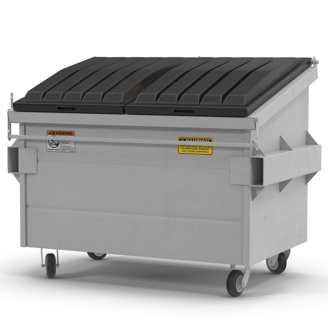 Garbage Truck and Cans Collection model https://p.turbosquid.com/ts-thumb/NU/gq6eeC/dhLPma9f/dumpsterwhite3dmodel01/jpg/1789212431/1920x1080/fit_q87/89c7d10f65a01914fdf9a984fb7fa624c2b23bc1/dumpsterwhite3dmodel01.jpg