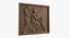 Bronze Relevo Anna Maria Serbelloni