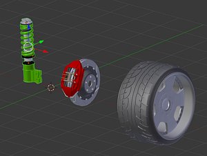 3d suspension brembo kit