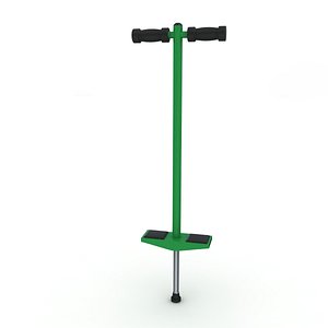 pogo stick 3D model