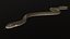 Black Mamba Snake Rigged