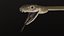 Black Mamba Snake Rigged