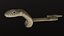 Black Mamba Snake Rigged
