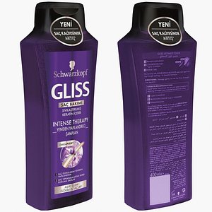 3D shampoo model