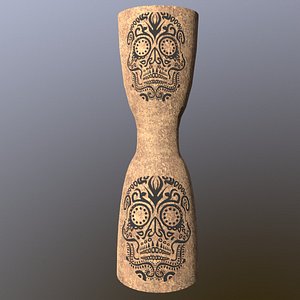 Medieval Wood Game Ready Low Poly 3D model