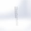 Industrial Fixed Safety Ladder with Cage