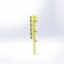 Industrial Fixed Safety Ladder with Cage