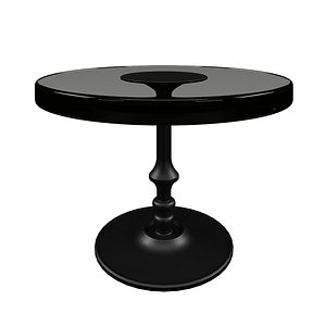 COFFEE TABLE SUE BLACK 3D model