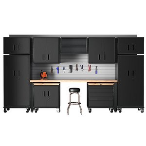 Modular Tool Storage Cabinet 3D model model