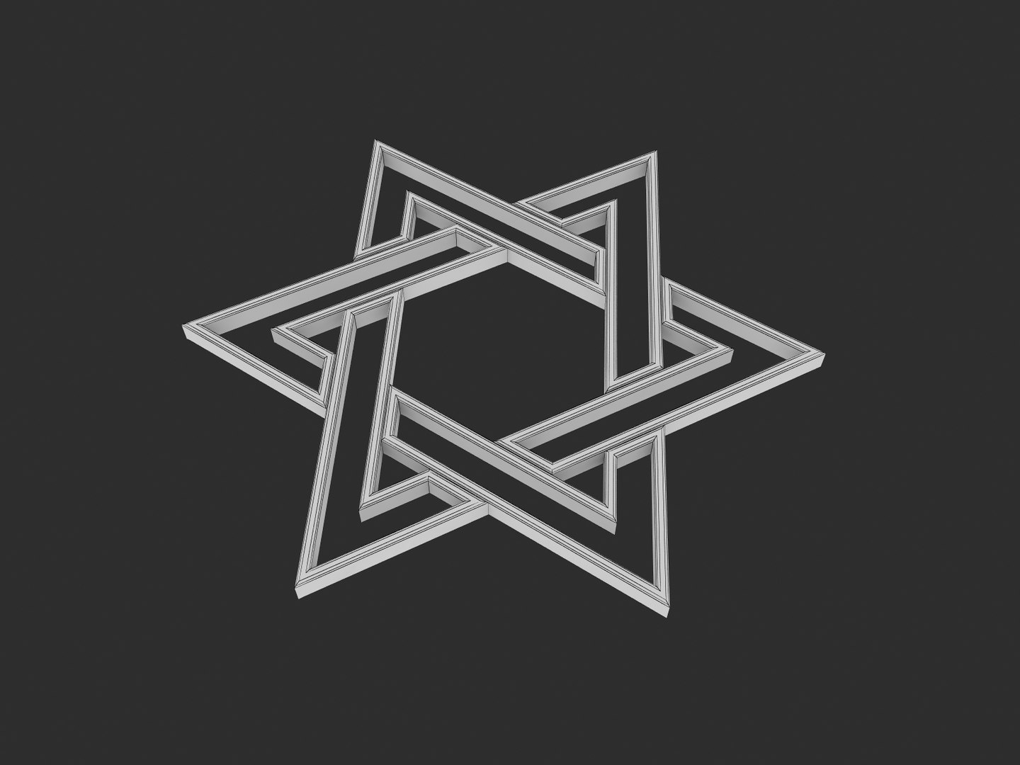 3D model star david https://p.turbosquid.com/ts-thumb/NV/4MFePr/VNBZVwYh/3dw0082starofdavidsample02/jpg/1560130382/1920x1080/fit_q87/4f083d5e8dceeb0beeaa47211700a9b4c18396a7/3dw0082starofdavidsample02.jpg