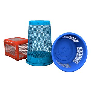3D buckets model