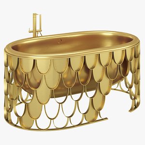 KOI BATHTUB BY MAISON VALENTINA 3D model