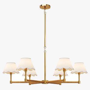 Serena and Lily chandelier Larkspur