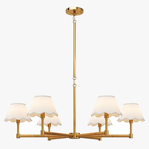 Serena and Lily chandelier Larkspur