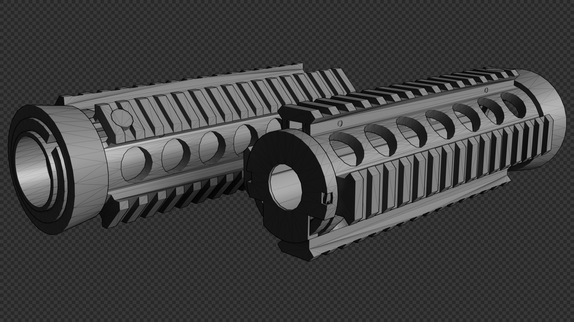 Ar 15 Ras Forend Handguard 3d Model Turbosquid 2079693