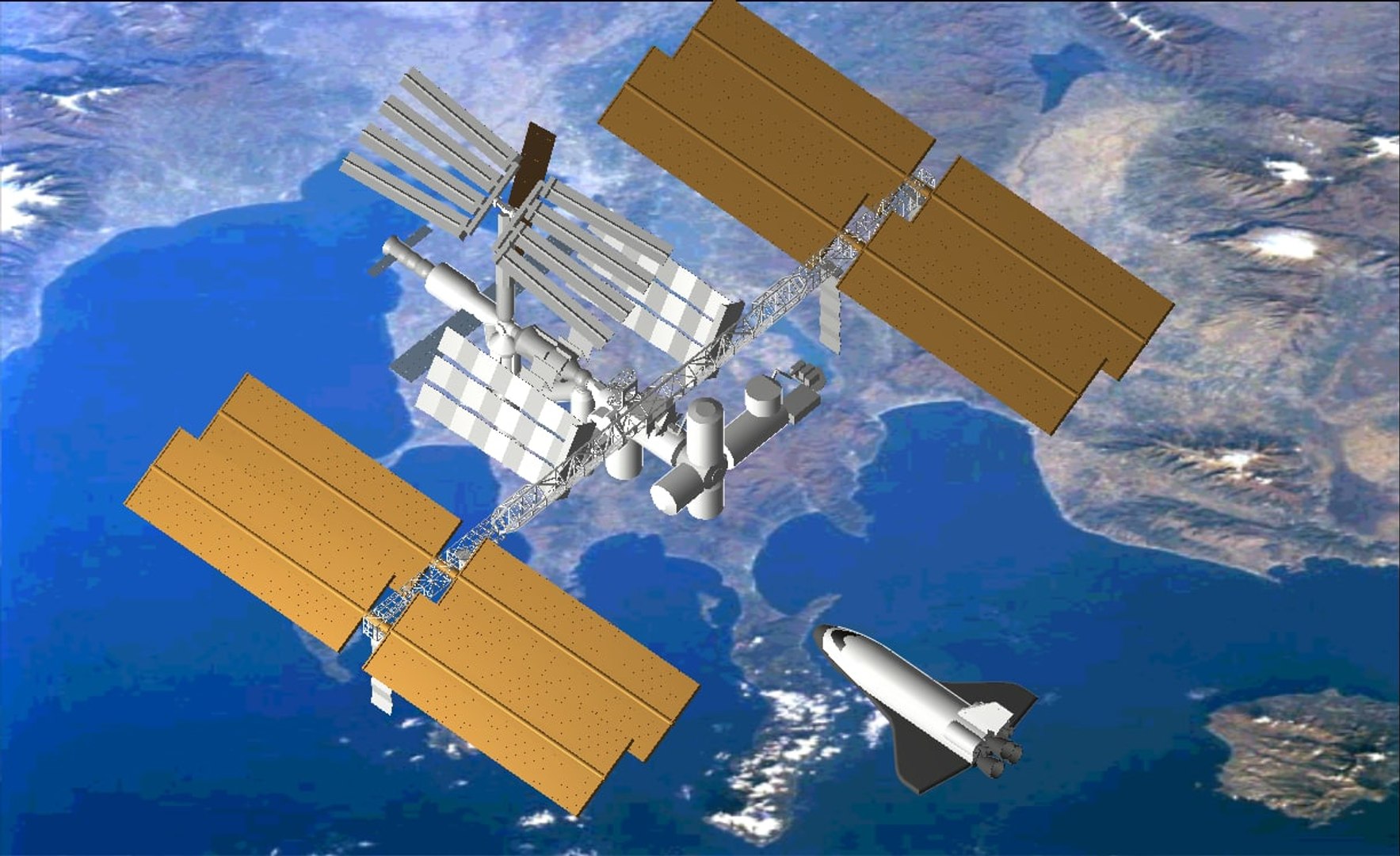 space station 3d model https://p.turbosquid.com/ts-thumb/NV/Ch7Ble/qmjXEgEO/iss2.bmpe575b68a71df4fa2a23863d6f9de3d97original/jpg/1194021051/1920x1080/fit_q87/e4033e24491428f2d7d34e302e508fe8f9f043d4/iss2.bmpe575b68a71df4fa2a23863d6f9de3d97original.jpg