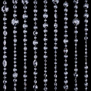 crystal curtain size mm 3D