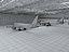 hangar airplane 3D model