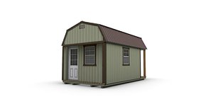 Gambrel Roof Shed