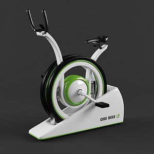 bike stationary 3D model