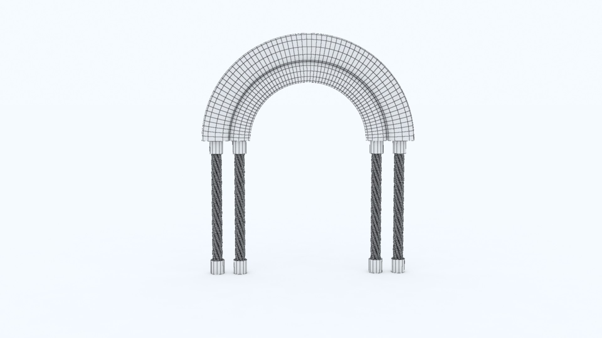 3D Model Wired Beam - TurboSquid 1949929