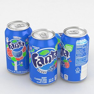 Beverage Can Fanta Berry 12fl oz