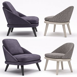 Minotti Lawson Legs Armchair