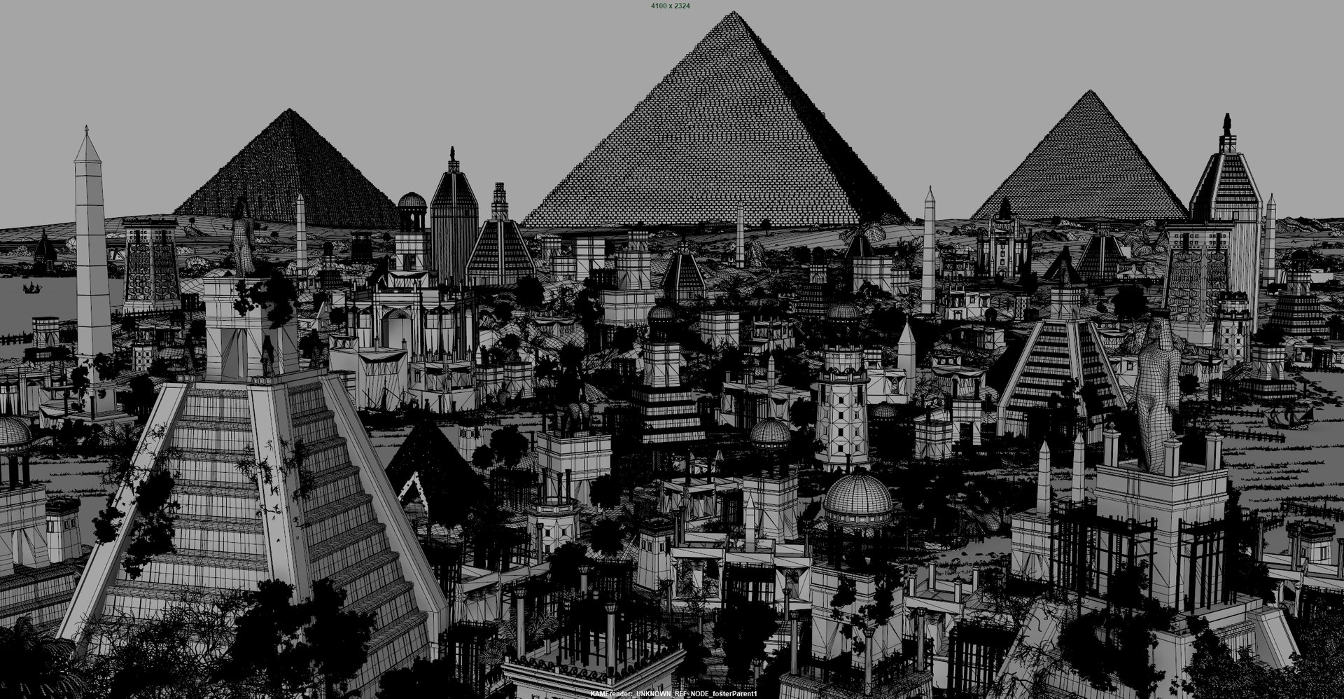 Great Pyramid Of Giza 3D Model - TurboSquid 2194693