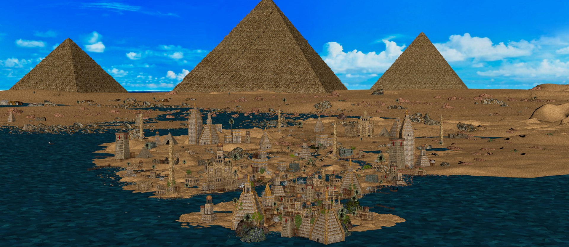 Great Pyramid Of Giza 3D Model - TurboSquid 2194693