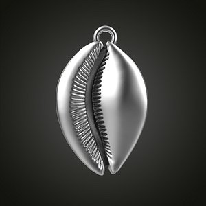 Shell pendant 3D model