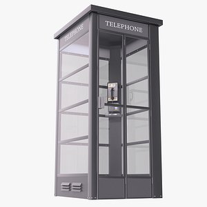 3D model Phone Booth